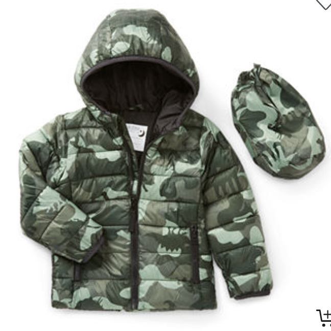 JCpenney Puffer Coats for kids