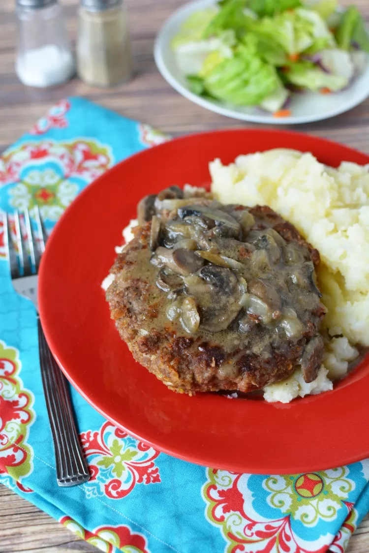 Hamburger steak recipe with gravy