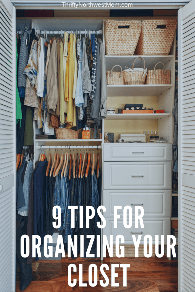 9 Tips for Organizing Your Closets