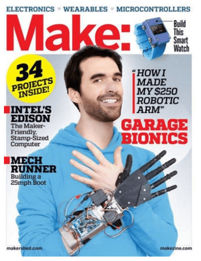 Make Magazine Subscription – On Sale for $14.95 (74% off) – Hobbyists & Gadget-Lovers Will Love!
