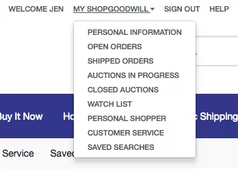 Use the Watch List to watch listings on ShopGoodwill.com