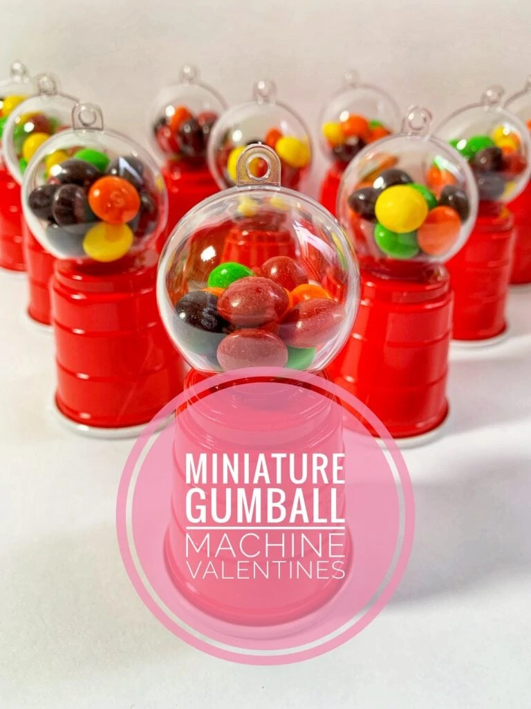 DIY Gumball Machine (Perfect for Valentines Parties)!