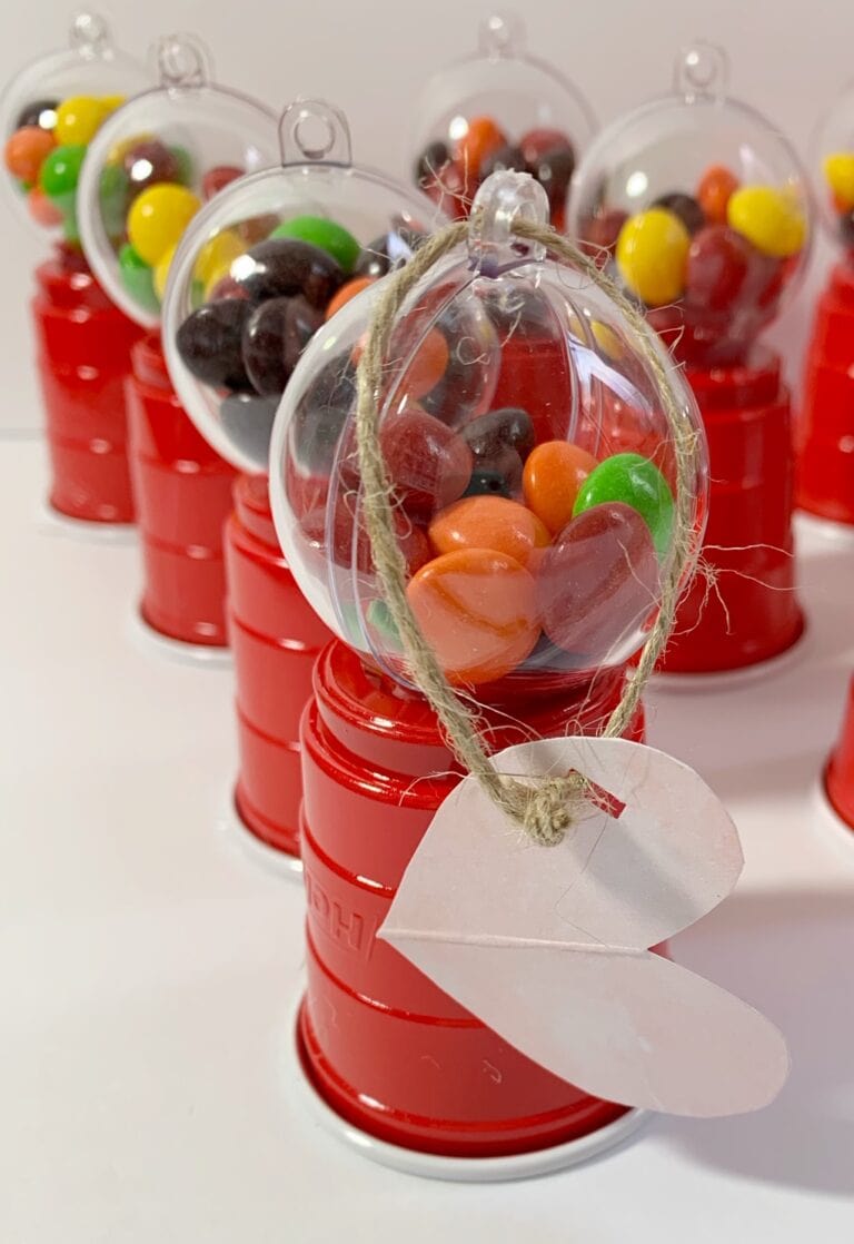 DIY Gumball Machine (Perfect for Valentines Parties)! Thrifty NW Mom