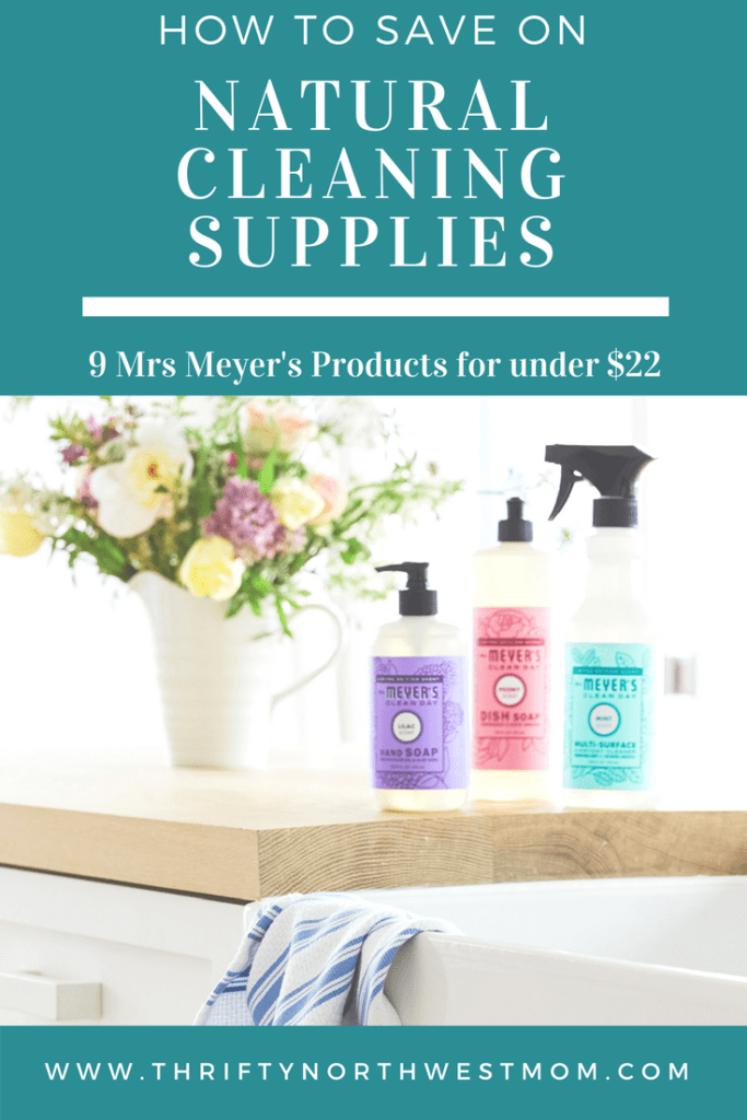 Natural Cleaning Supplies Discounts - How to Save on Mrs Meyers & more natural products