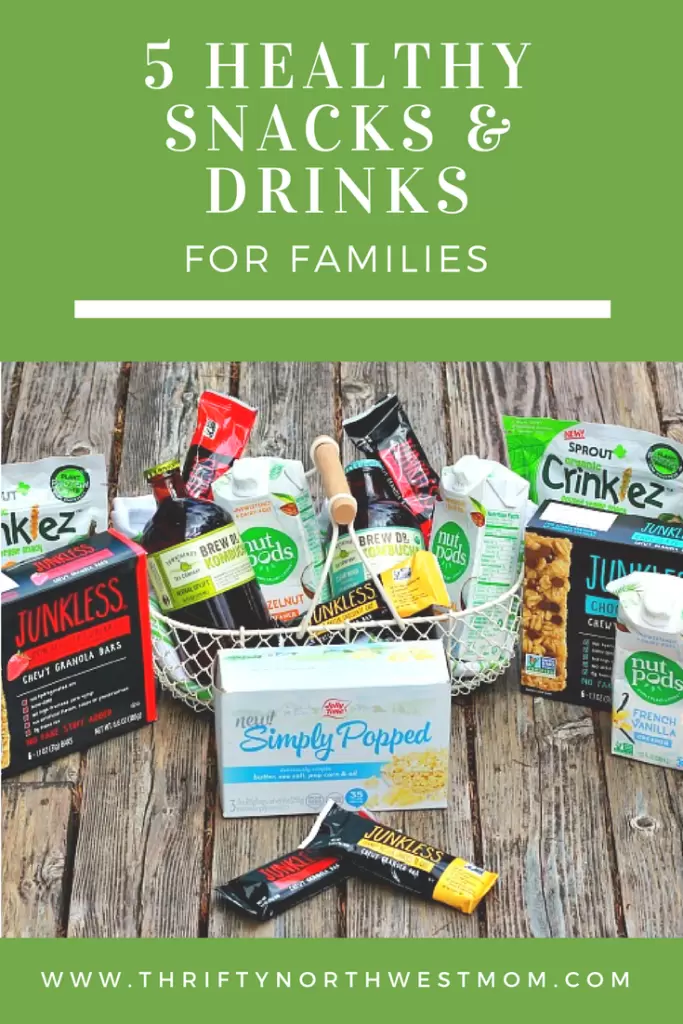 5 Healthy Snacks & Drinks for Families