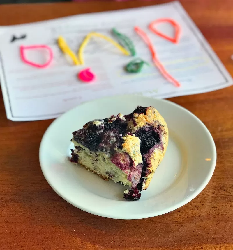 Berry Scone at McKay's Cottage in Bend OR