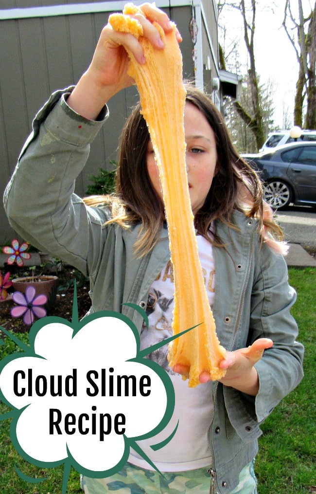 Cloud Slime Recipe (Made with Instant Snow) – A Favorite For Kids!
