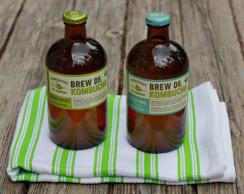 Brew Dr Kombucha with 2 Flavors