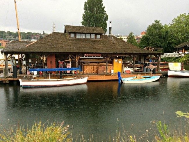 wooden center for boats seattle