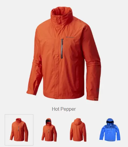 Columbia Pouration Jacket – Men’s $57.73 (Reg $90)