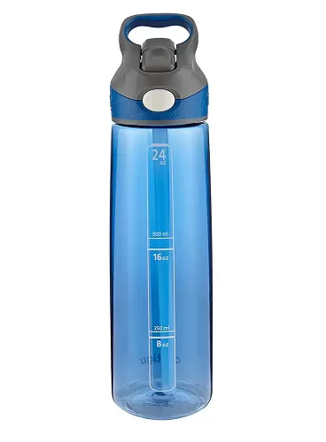 Contigo AUTOSPOUT Straw Addison Water Bottle, 24 oz, Monaco