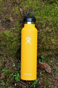 hot liquid in hydro flask