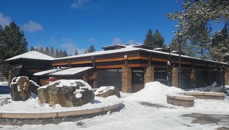 Ice Skating at the Sunriver Village