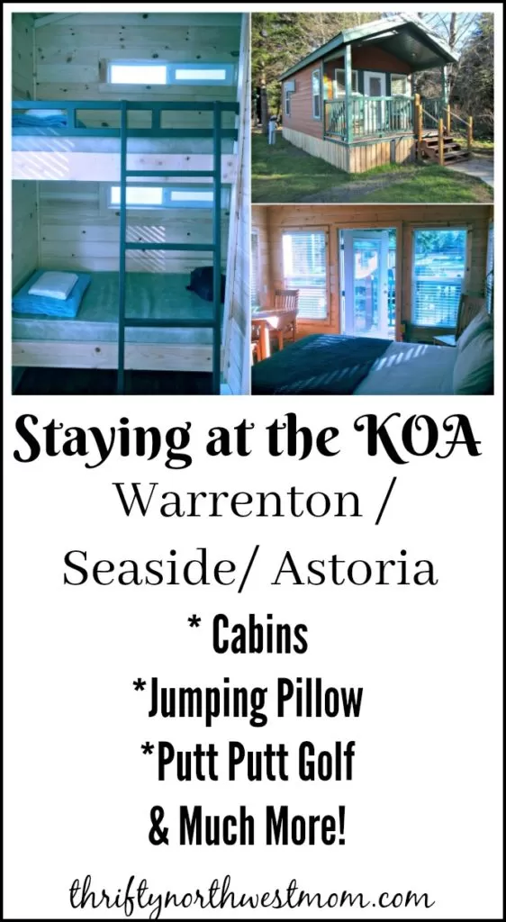 KOA Astoria, Warrenton, Seaside Resort – Camping, Cabins & Lots of Amenities!