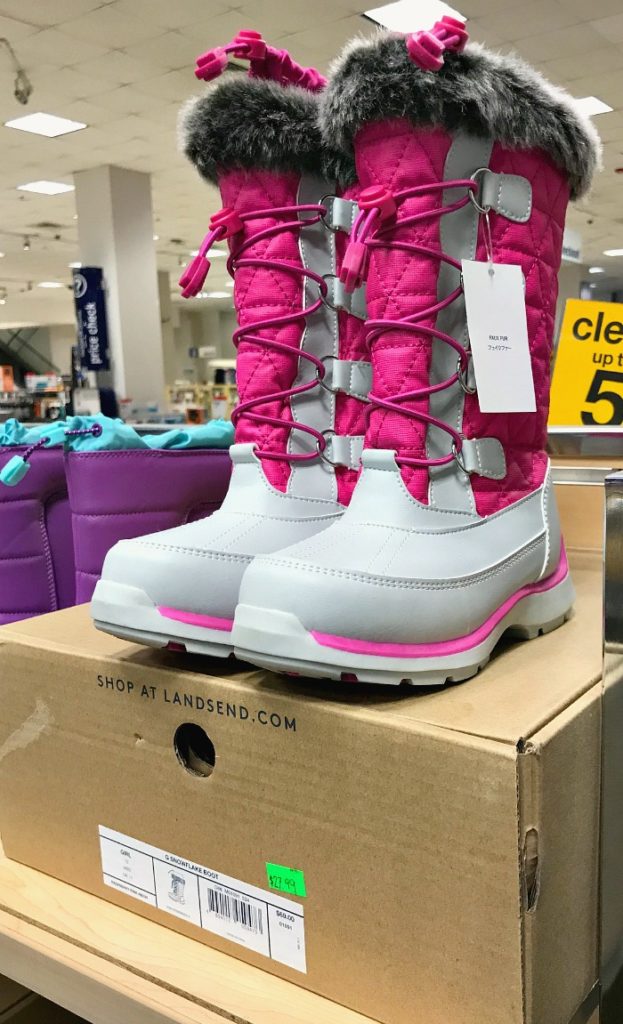 lands end girls winter boots