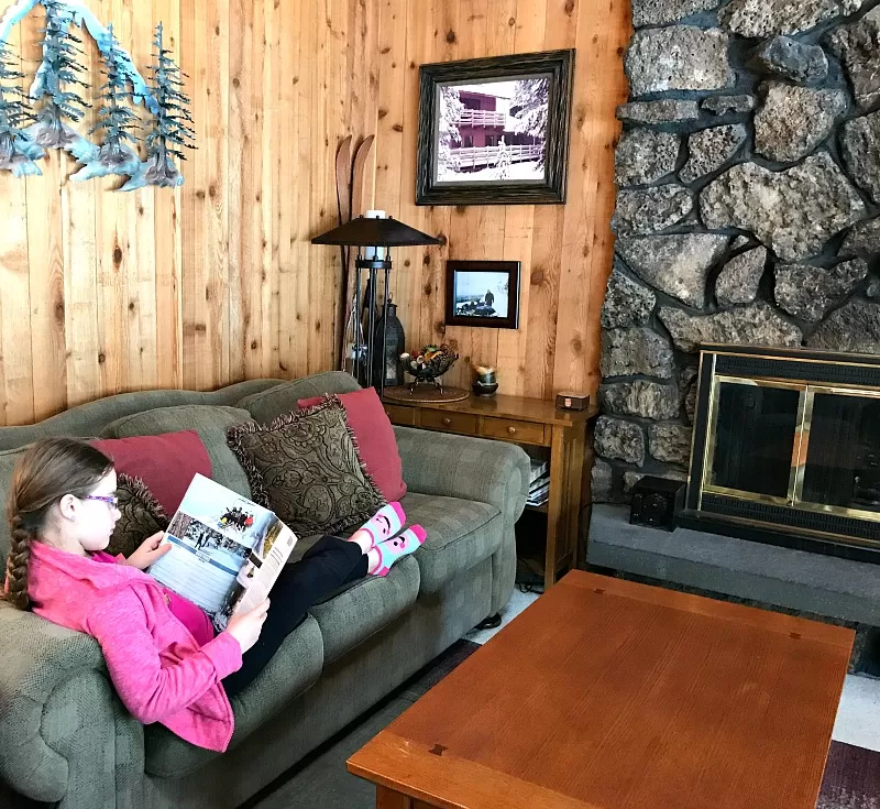 Relaxing at a Sunriver HomeAway Vacation Rental Home