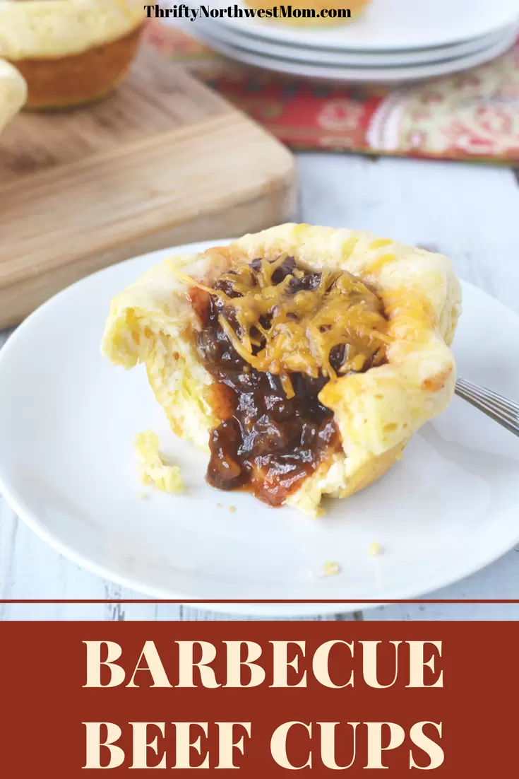 Barbecue Beef Cups are an easy dinner recipe that is very kid friendly & fast