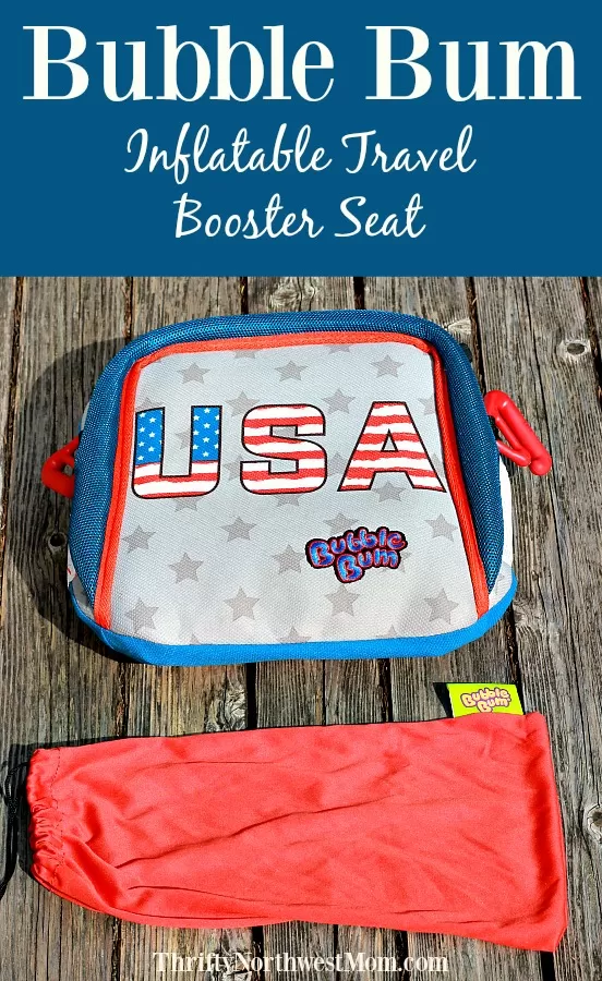 BubbleBum Booster Seats – Inflatable & Perfect for Travel To Keep Kids Safe!