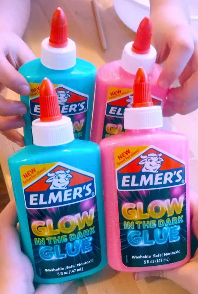 Elmer's Glue For Slime Green Glitter In The Dark 147ml