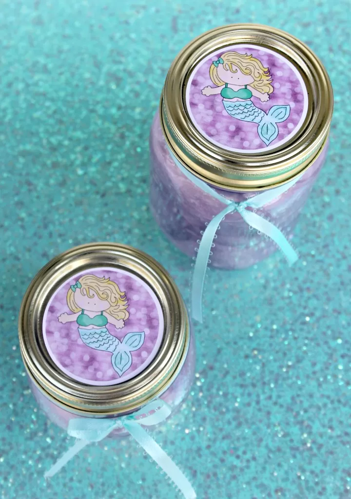 Mermaid Floam Slime (with Video) ⋆ Sugar, Spice and Glitter