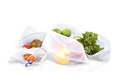 Natural Home Reusable Produce Bags 5 Pack