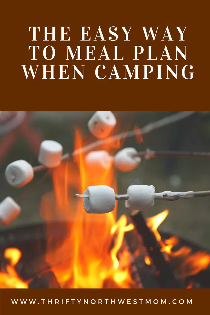 Camping Planning - the easy way to meal plan when camping