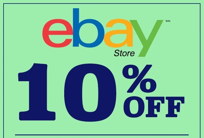 10% off $25 At Ebay On Tech, Fashion, Luggage, and More!