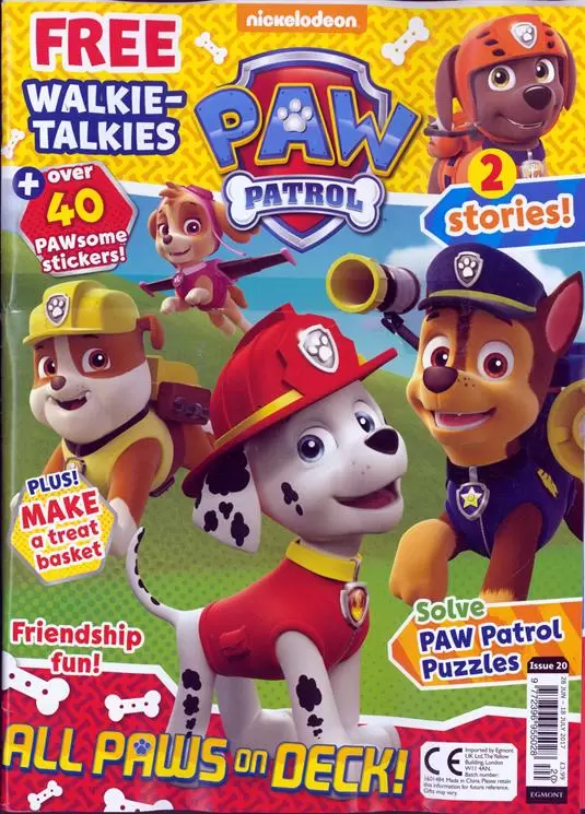 Paw Patrol Magazine Sale – Subscription for $13.99 (71% off)