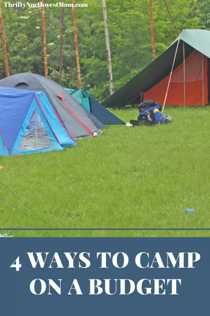 Frugal Camping – 4 Ways to Camp on a Budget