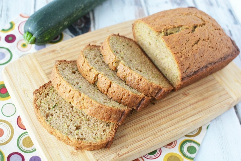 A moist & flavorful zucchini bread