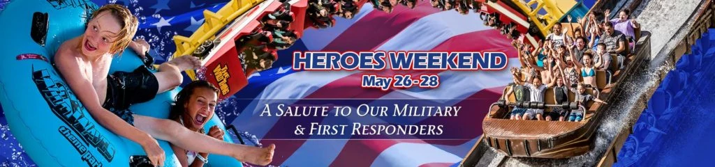FREE Admission To Wild Waves for Military & First Responders This Weekend!