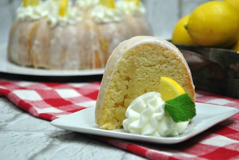This Lemon Bundt Cake is a light & flavorful dessert perfect for entertaining.