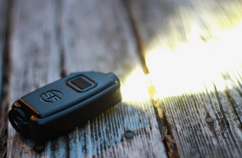 Surefire Sidekick Keychain Light with a powerful wide beam