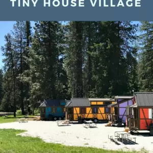 The Leavenworth Tiny House Village is a prime location in the Cascade Mountains for all things outdoors.