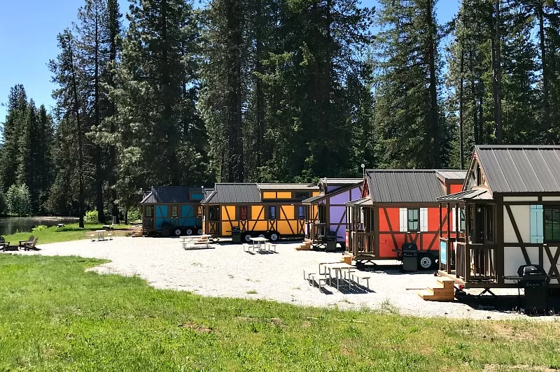 Leavenworth Tiny House Village by the Lake