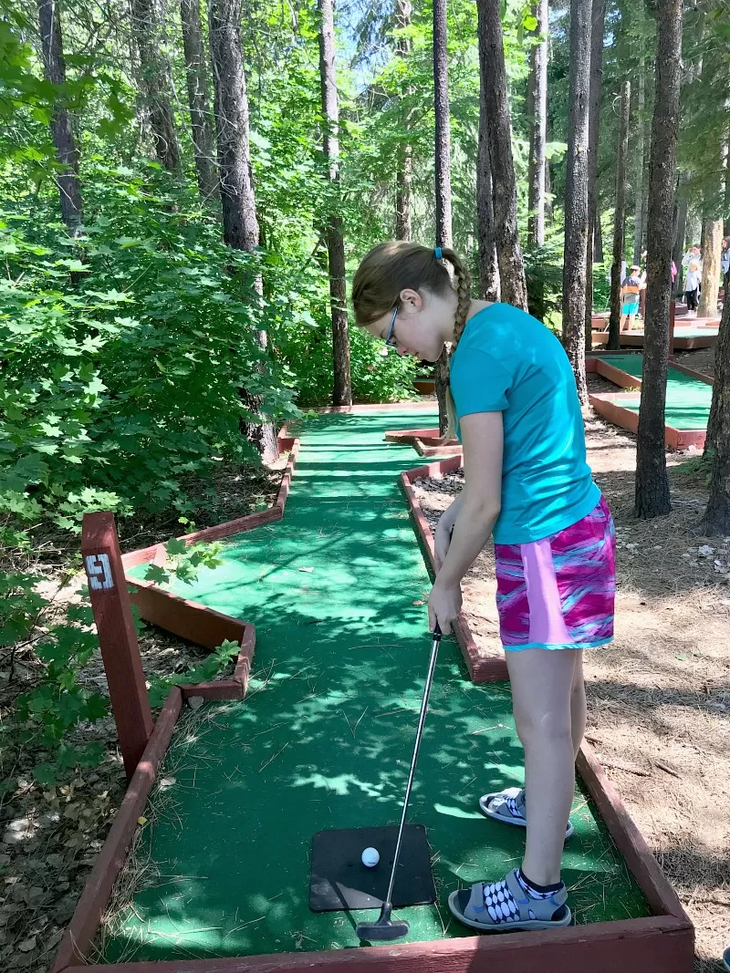 Mini Golf at Leavenworth Thousand Trails Campground