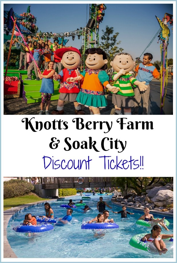 Knotts Berry Farm Discount Tickets - $38 for Adult Ticket!