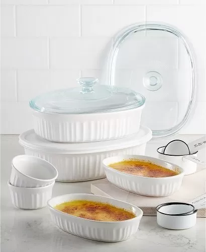 Corningware French White 10 Piece Bakeware Set – $19.99 (Reg $79.99)