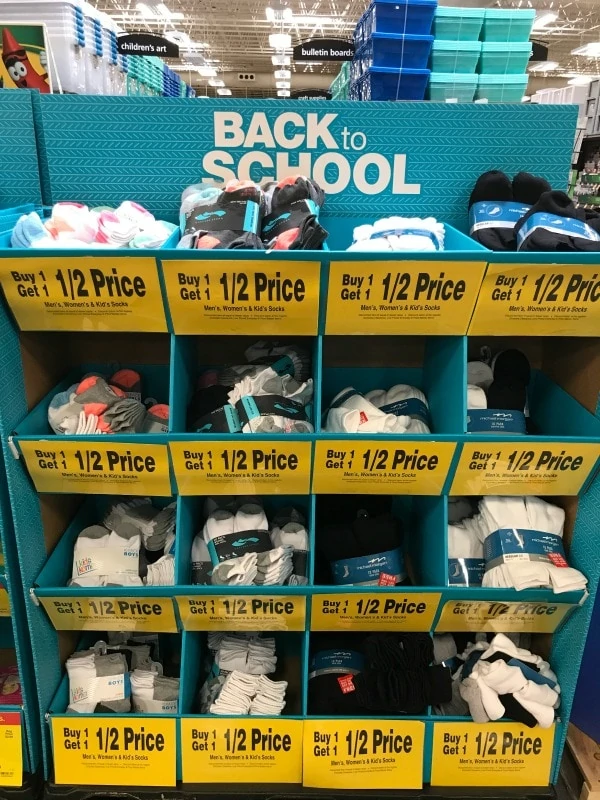 Back to School Sock Deals