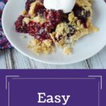 Easy Blackberry Cobbler recipe