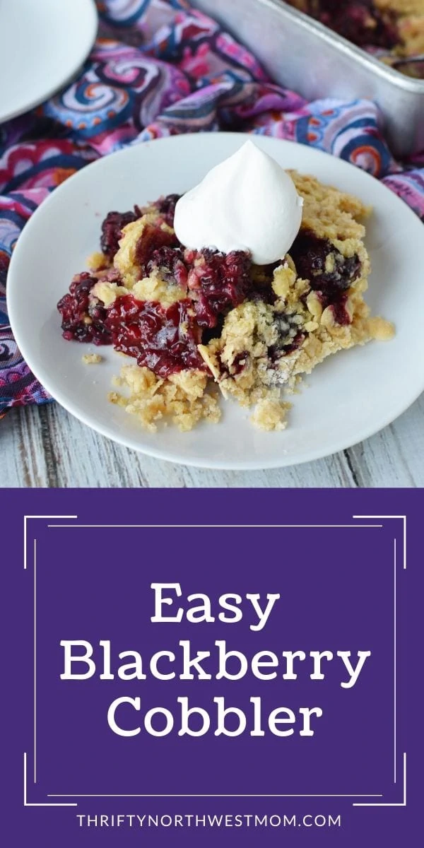 Easy Blackberry Cobbler recipe