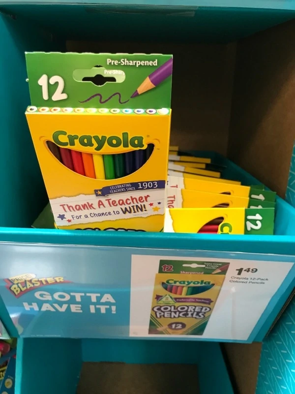 Crayola Colored Pencils on sale