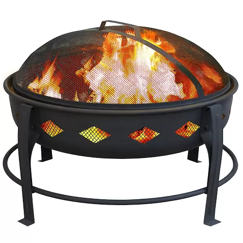 Landmann USA Bromley Fire Pit, Black