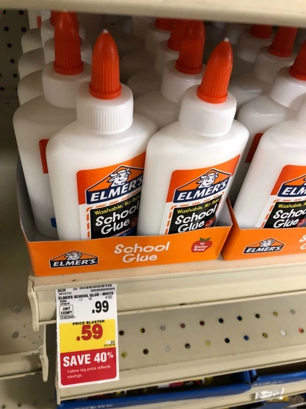 Price Blaster on Elmers Glue