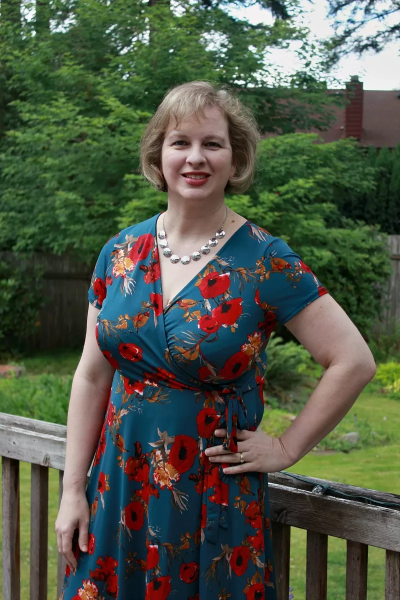 Stitch Fix Wrap Dress for Summer