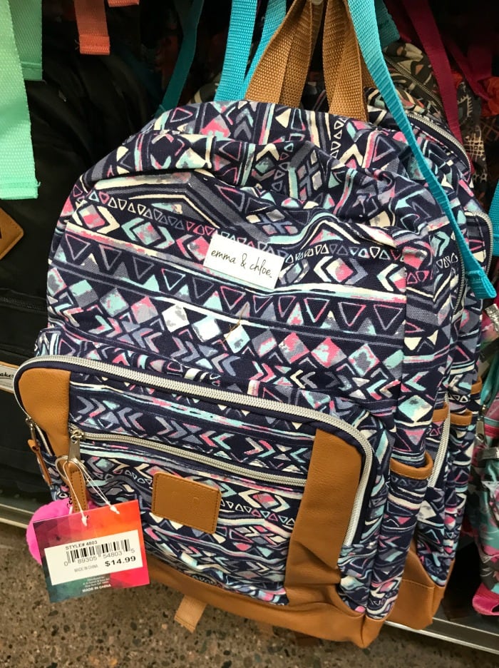 Teen GIrls backpack at Fred Meyer