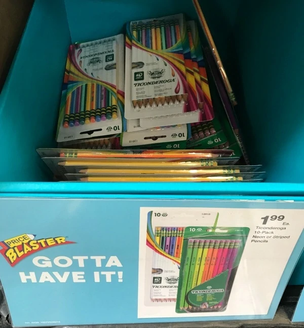 Ticonderoga neon pencils on sale