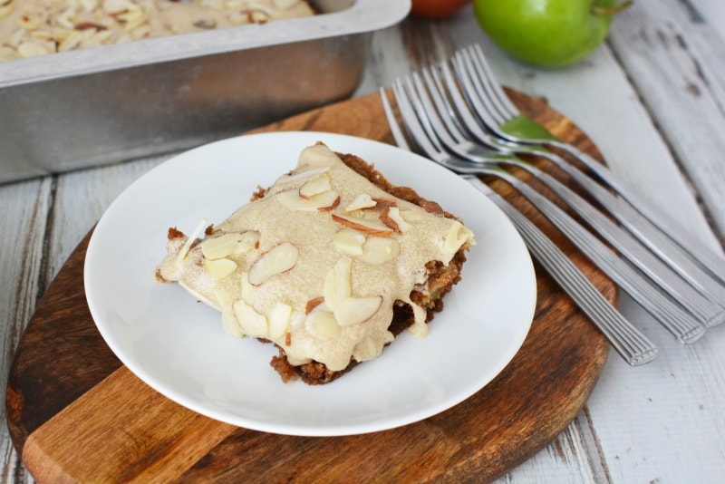 Apple Cake with Brown Sugar Frosting