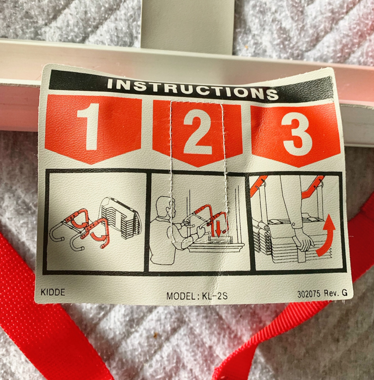 Kidde Fire Escape Ladder Instructions