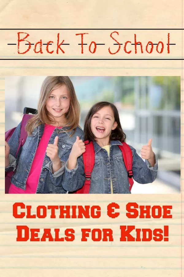 Back to School Clothes Sales